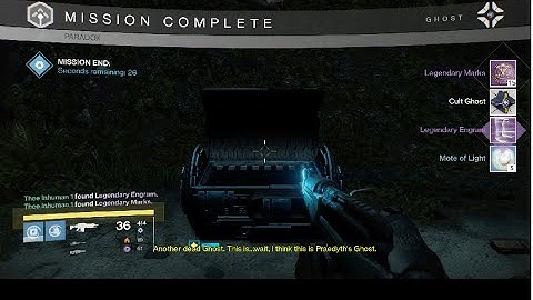 Destiny: Paradox Secret Ghosts/Cult Ghost - Daily Heroic (No Time to Explain pt.1)