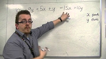 GCSE Maths from Scratch 13.02b Collecting Like Terms