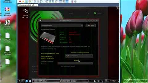 How to Crack wep key with Backtrack 5 r3 in 1 minutes