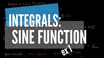Integral of a Sine Function  |  Example 1 - Definite Integral