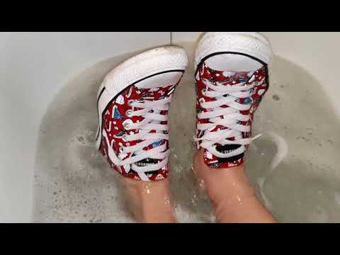 Kate Converse in bath