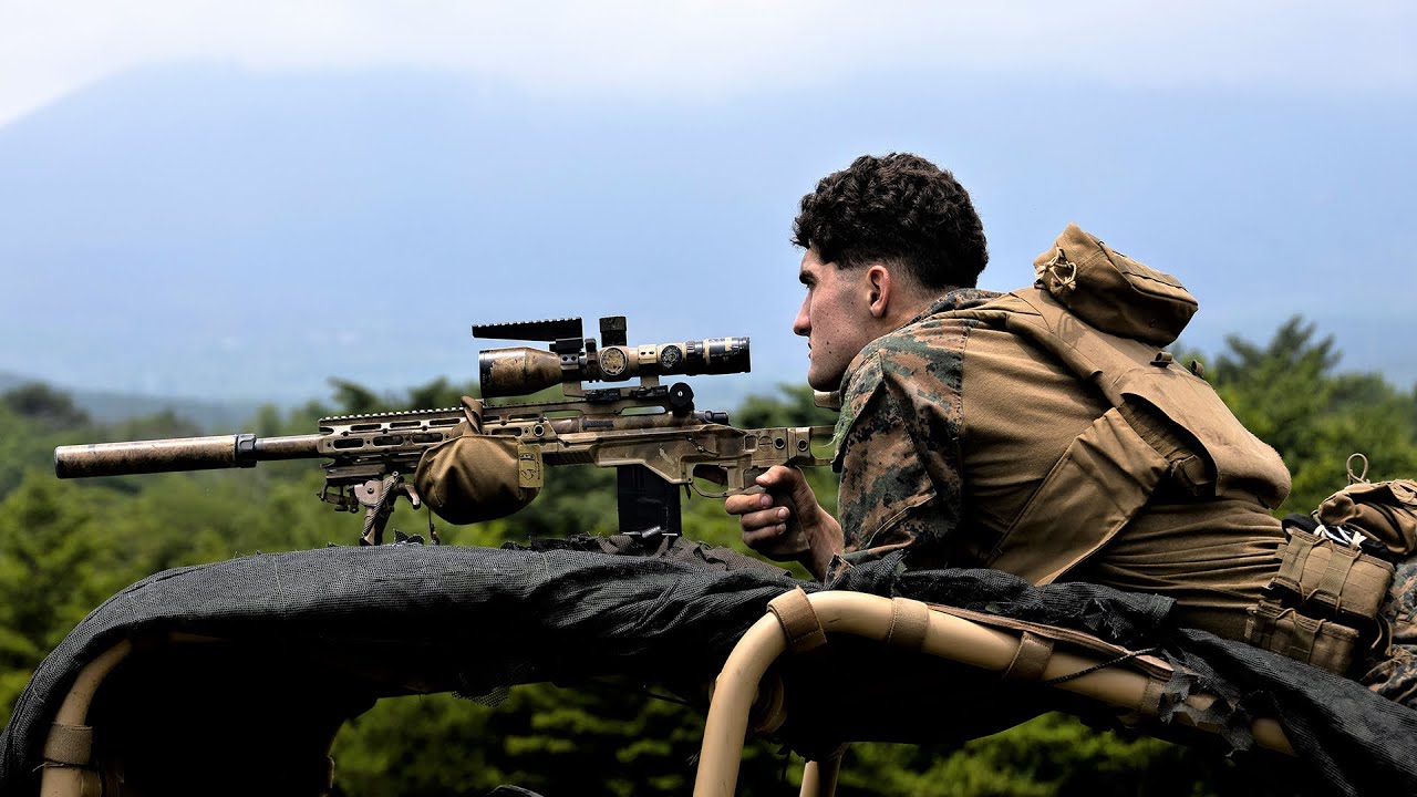 U.S. Marines on X: #Marines conduct a live-fire sniper range