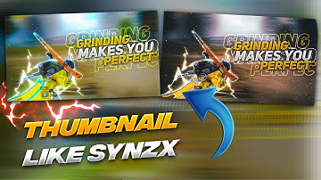 Make Amazing THUMBNAIL Like SynzX | Pubg Montage Thumbnail Tutorial | FreakyEditz