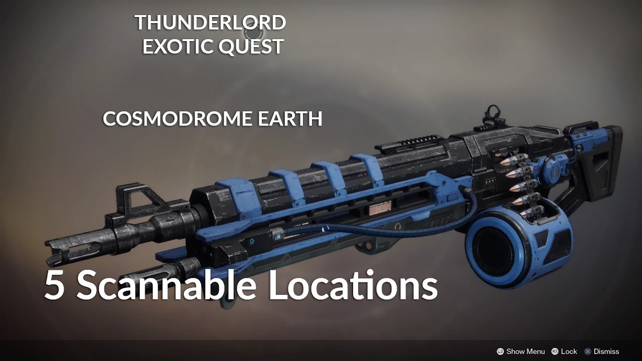 Destiny 2 - Journal of the Reef Cryptarch Thunderlord Quest 5 Scannanble Location in the Cosmodrome