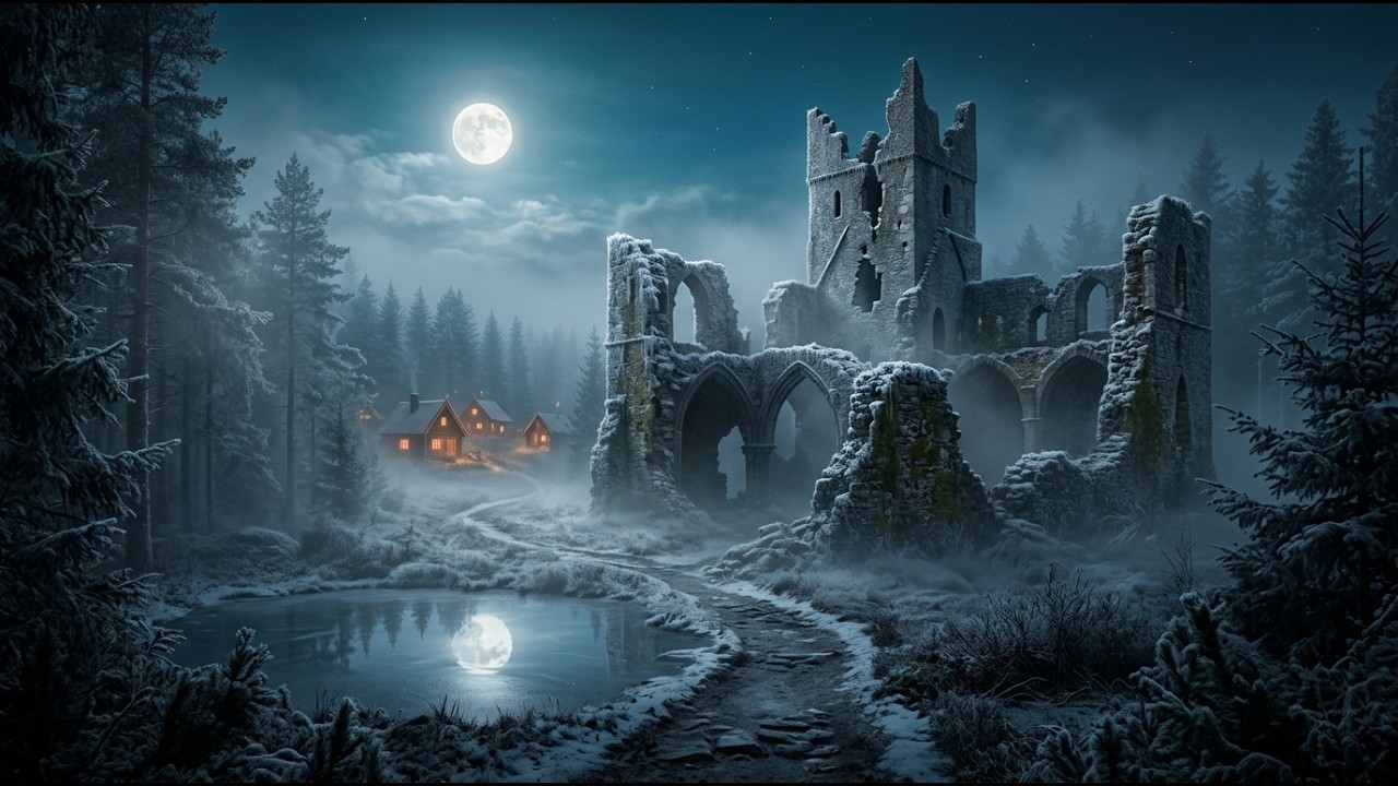 🎧 Relaxing Celtic Instrumental  Ancient Nordic Winter Ambience ❄️🏔️