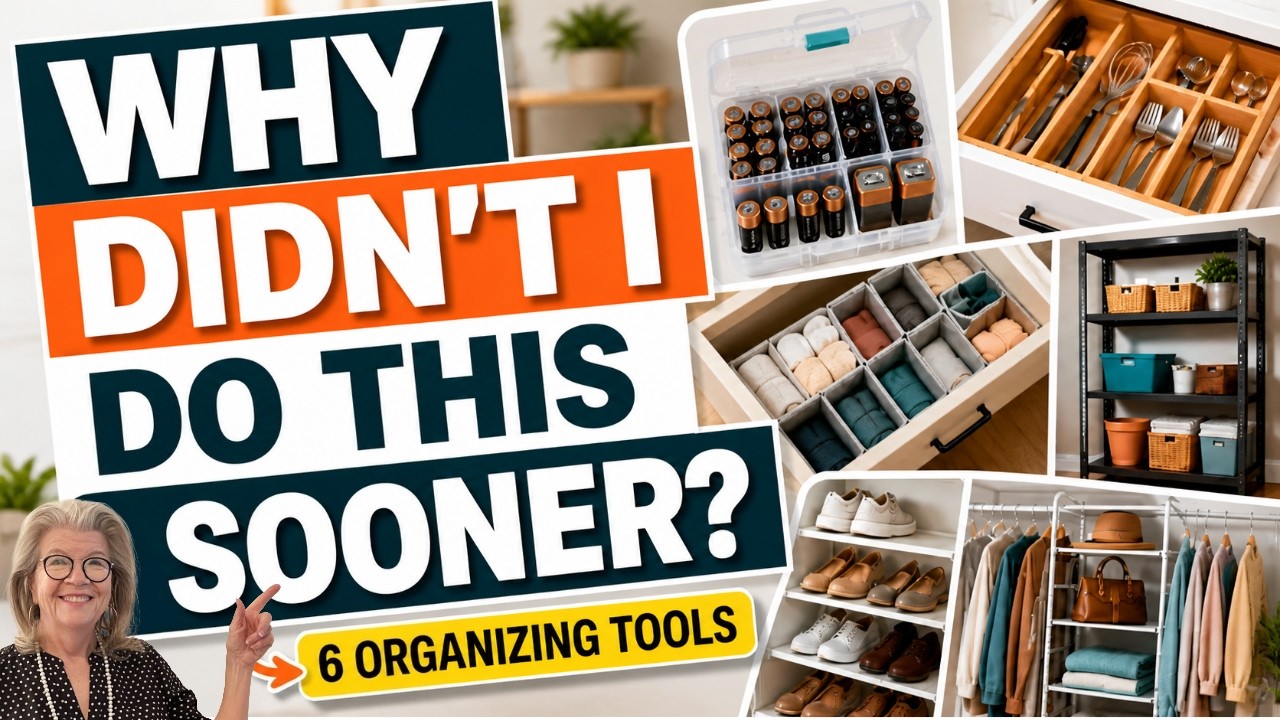 6 Organizing Tools That Make Decluttering Easier