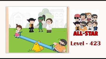 Brain test all star level 423 Balance the seesaw.