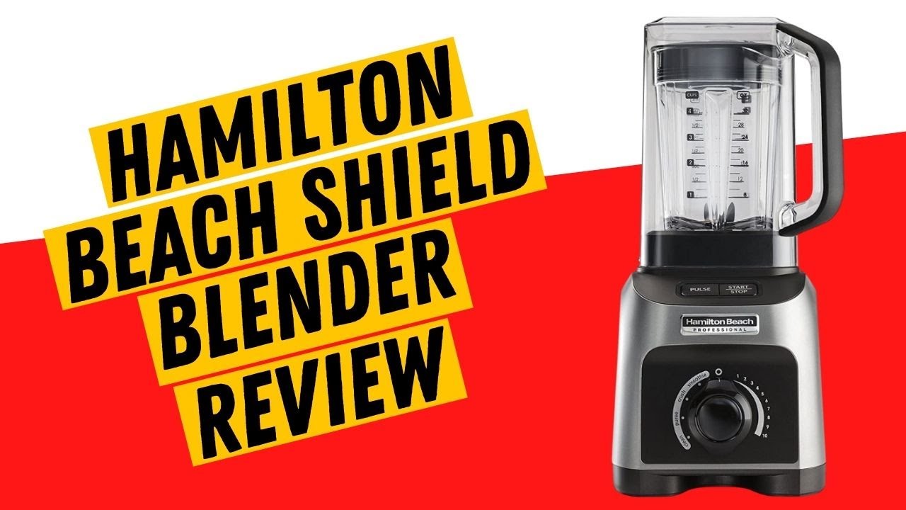 Hamilton Beach Professional 1500W Quiet Shield Blender with 32 oz