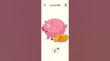 Celengan Babi Draw One Part 4 - DOP 4 Level 242 Shorts