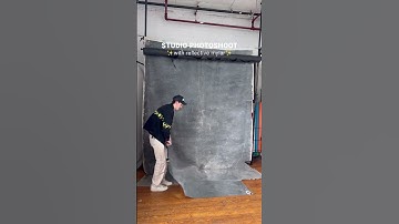 Studio Photoshoot with Reflective Mylar, Setup