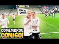 Roger guedes comemorou o gol comigo e teve golao do yuri alberto corinthians x vasco