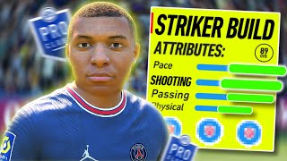 FIFA 22 PRO CLUBS - BEST *UPDATED* STRIKER BUILD.. META ST/CF KYLIAN MBAPPE BUILD