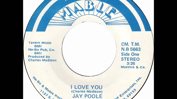 Jay Poole - I Love You