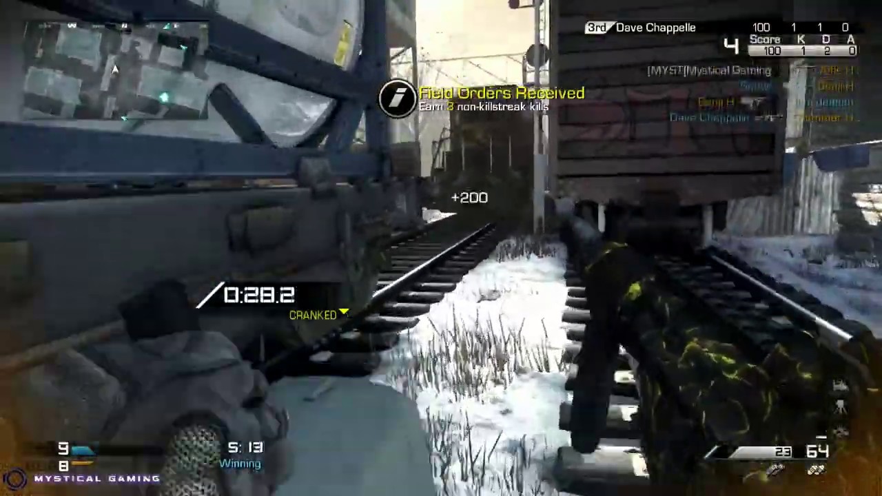 Call of Duty Ghosts - Squad Mode - Cranked on Freight (XBOX ONE)