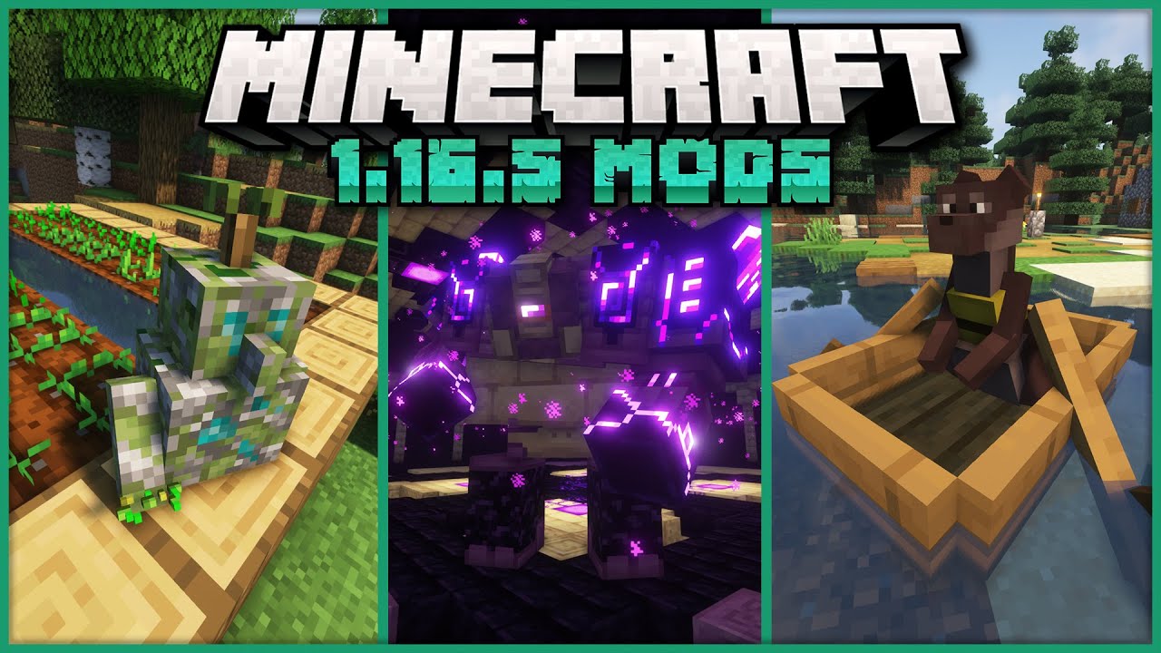 List of Minecraft 1.16.5 Mods 