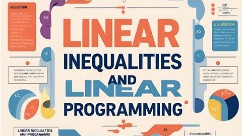 Chapter 5 "Linear Inequality and Programming" | Entry Test Prep for NUST, GIKI, UET, PIEAS & ECAT"