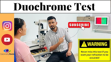 Duochrome test | Monocular subjective refraction |End point of spherical refraction