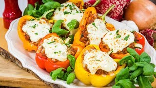 Serena Wolf's Bolognese-Stuffed Peppers - Home & Family