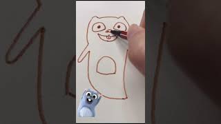 Draw Mermaid Lemming | Grizzy and the Lemmings 107