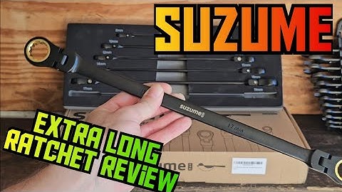 SUZUME Extra Long Flex Head Ratcheting Wrench Set  review