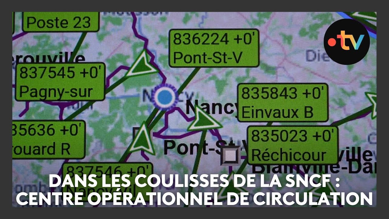 Dans les coulisses de la SNCF : le centre opérationnel de circulation