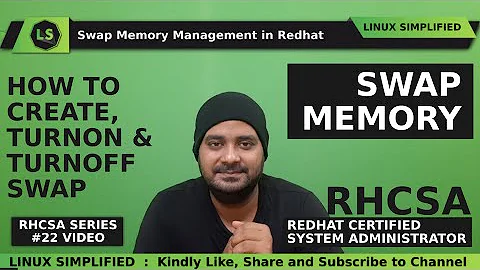 RHCSA | Swap Memory Management - How to make, swapon and swapoff in Redhat Linux | Tamil