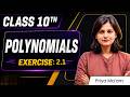 CBSE Class 10 Maths |Chapter 2: Polynomials, Exercise 2.1 with Complete Solutions | Live Class