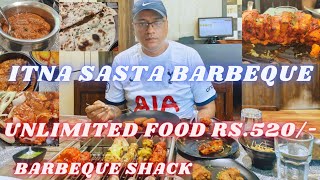Unlimited Veg Nonveg Rs.520/- Barbeque shack  || Mumbai Lunch Dinner All Days