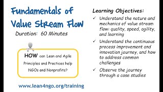 Fundamentals of Value Stream Flow: Lean4NGO Chalktalk Training Ver 1.2  Jan 17