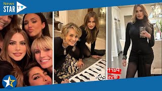 Sofia Vergara risks wardrobe malfunction in tiny black dress