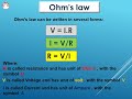 Ohm&#39;s law Concept - Examples