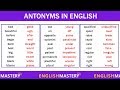 Learn 200  Common Antonyms Words in English to Expand your Vocabulary