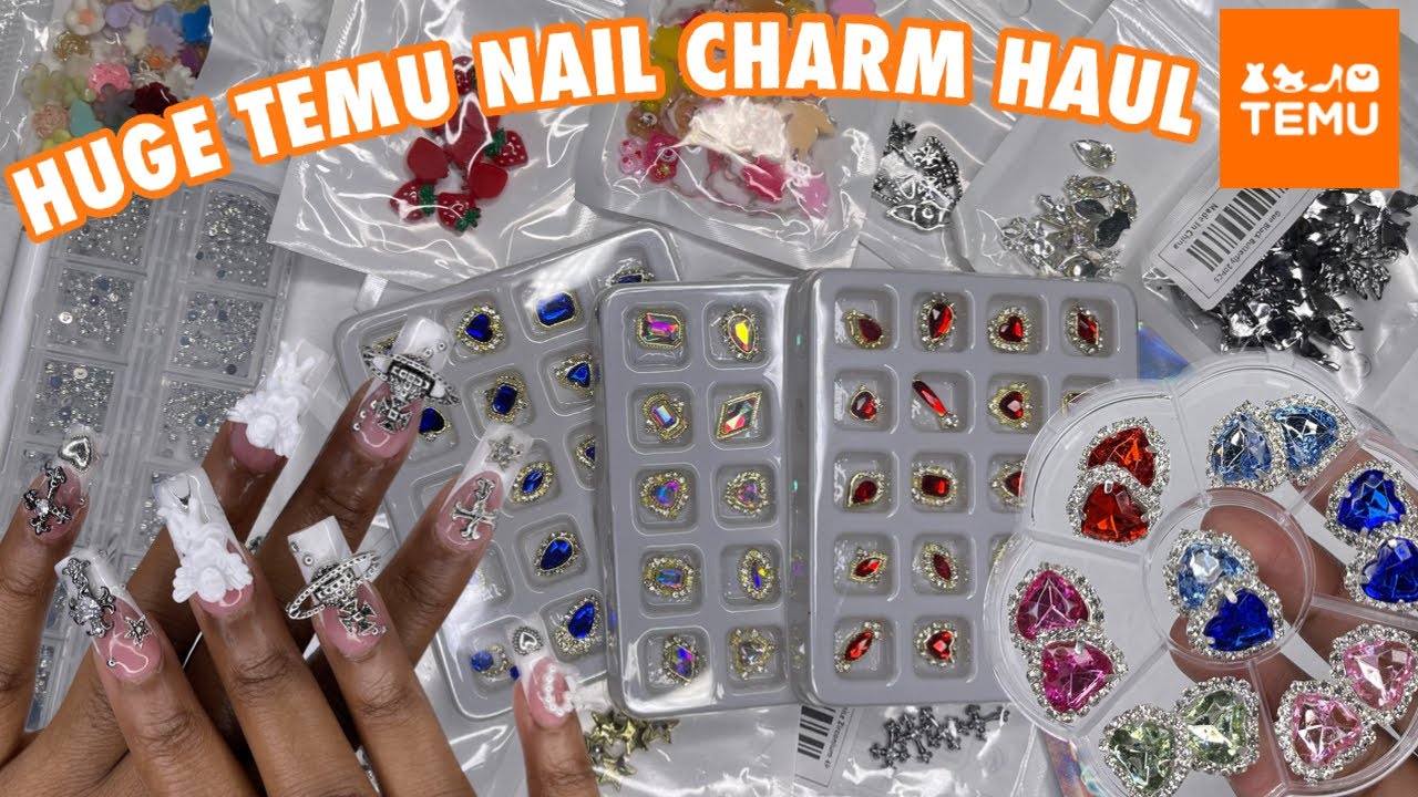 50pcs 3D Acrylic Nails Charms for Mix Styles Rhinestones for Nails Metal  Nail Jewels for Nail Art Shiny Zircon Nail Rhinestones Alloy Nail Charm  Pearl Nail Gems Cute Charms for Nails Design 