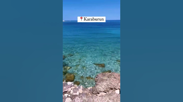 TÜRKİYE'DE GİRİLEBİLECEK EN TEMİZ PLAJLAR - Türkiye'nin Maldivleri 📍#tatil #deniz #egetatili #shorts