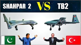 Turkish Bayraktar-TB2 VS Pakistani Shahpar-2 Drone | Unmanned Aerial Vehicle | UAV