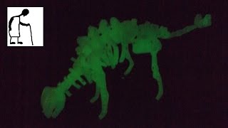 Let's assemble a Dinosaur Glow Bones Kit - Ankylosaurus