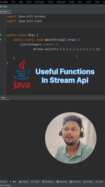 Useful Functions In Java Stream API #java #javaprogramming #code - YouTube