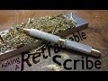Making a Retractable Metal Scribe out of Brass and Aluminum with a Starrett Tool tip