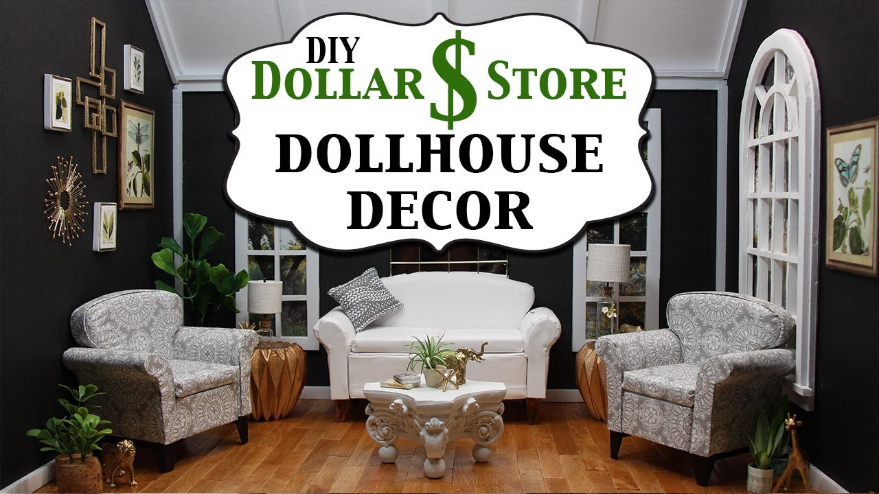 Golden Dollar Dollhouse Decor