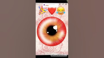 Digital Emoji Eye Mixing on request 😍 #procreate #colourmixing #colormixingmagic #emojimix