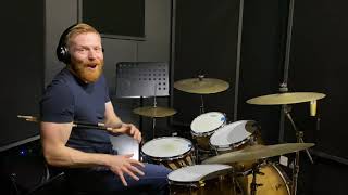 Rock and Roll, Led Zeppelin - Drum Intro And Main Groove Tutorial