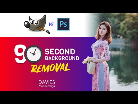 GIMP vs. Photoshop: 90 Second Background Removal ULTIMATE CHALLENGE