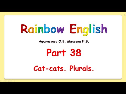 Rainbow English 2 класс. Plurals. Множественное число существительных.