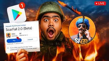 ScarFall 2.0 Not Opening Problem 😱 | Game Maintenance & Loading Issue LIVE