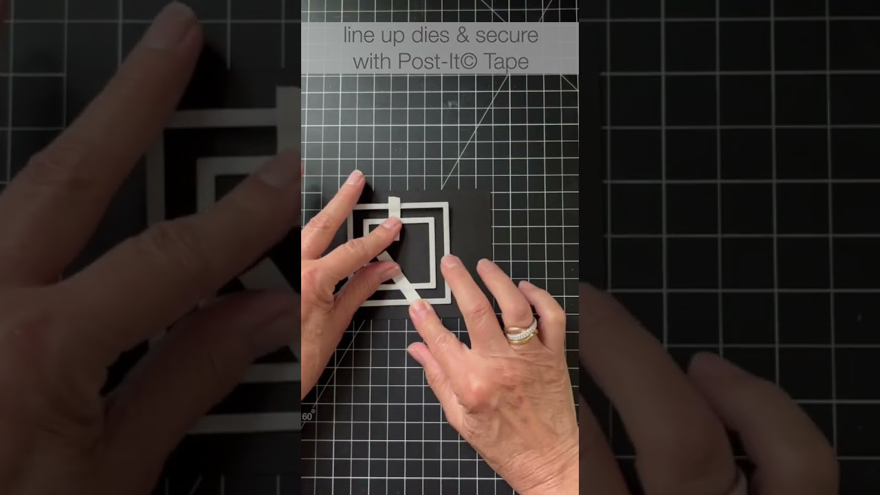 Create Frames with Stylish Shapes Dies - A Stampin' Pretty 1 Minute to WOW! Video Tutorial