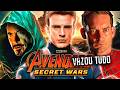 CHRIS EVANS e TOBEY MAGUIRE CONFIRMADOS em VINGADORES GUERRAS SECRETAS | Explicado