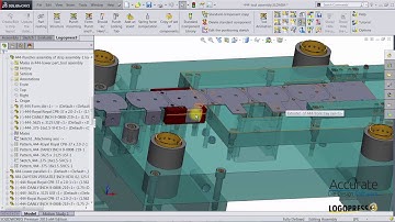 Complete LogoPress Die Design Part 5 - Tool Simulation and Interference Detection