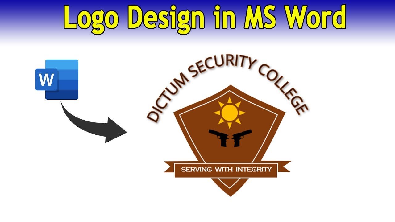 Microsoft Word Logo Design Tutorial How To Make Professional Logo microsoft-word-logo-design-tutorial-how-to-make-professional-logo