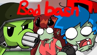 Bad Bash friday night funkin' x PVZ animation