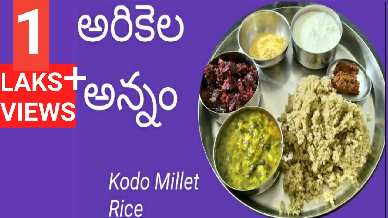 అరికెల అన్నం||Kodo millet rice